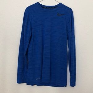 Nike Blue Dri Fit Shirt
